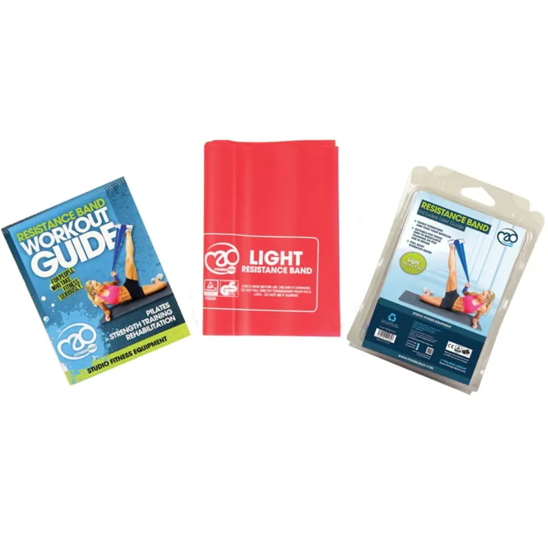 Fitness Mad Resistance Bands 15cmx1.5m and Guide